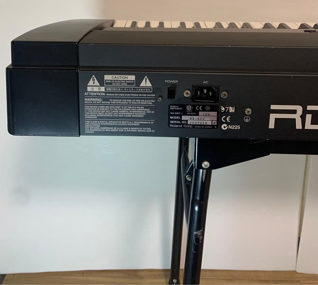 Roland RD-600 88鍵盤 ステージピアノ 電子ピアノ 97年製 - メルカリ