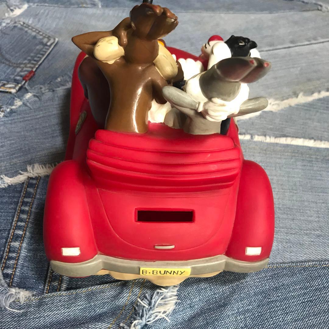 ワーナーブラザーズ バックスバニー トゥイーティー 貯金箱 ソフビ