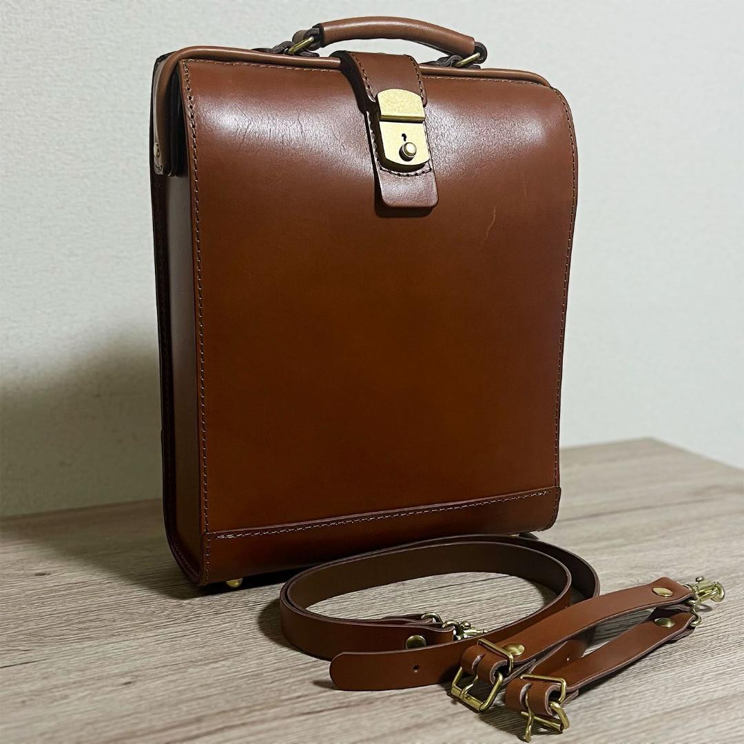 新品・未使用】ヘルス ビジネスリュック ダレスリュック BJ-10 チョコ