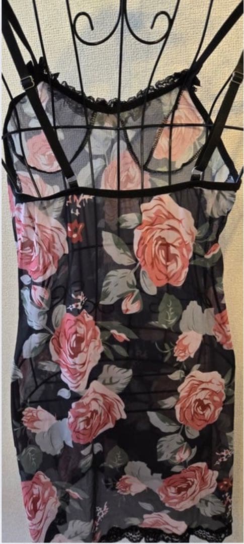 2k平成ギャル 姫 MARS. d.i.a系薔薇 レース リボンキャミワンピ - メルカリ