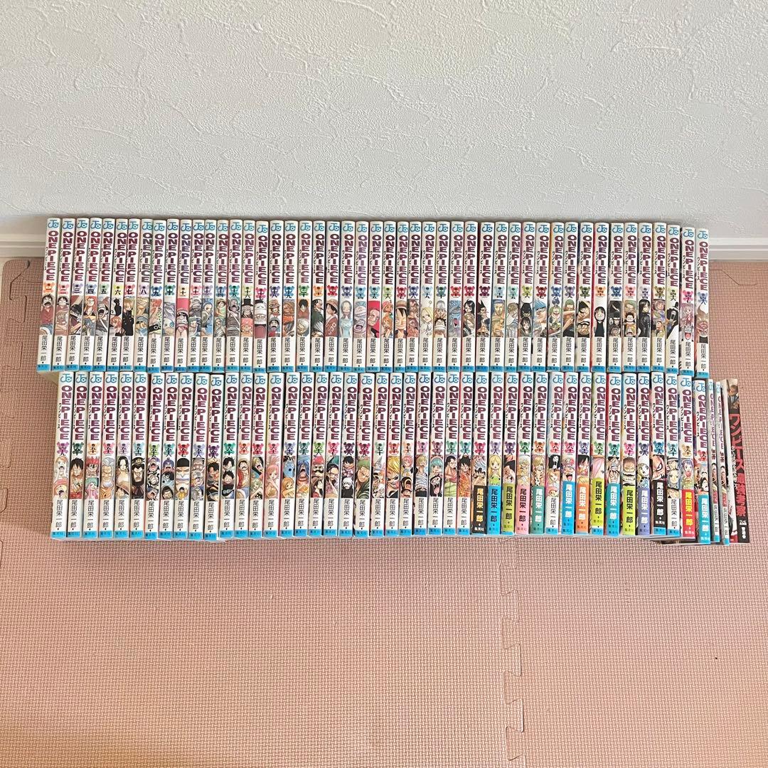 ワンピース ONEPIECE 1～92巻 +おまけ 漫画セット 漫画 コミック A1JsRHpSAtS._AC_UF350,