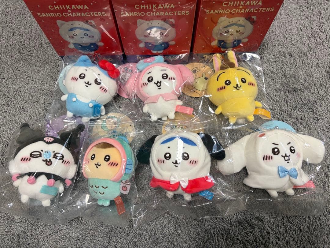 ちいかわ×サンリオコラボ13点コンプセット - メルカリ