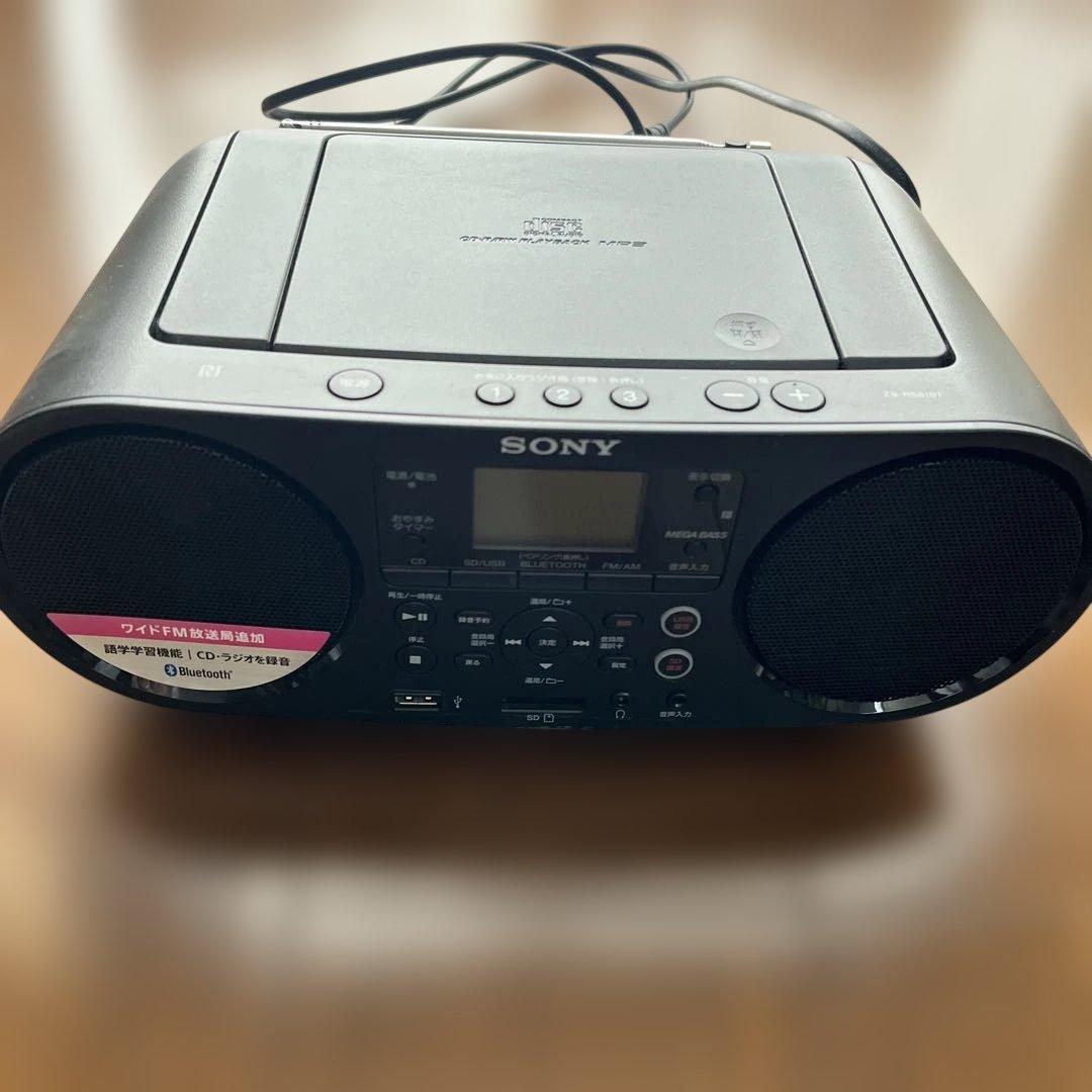 CDラジオ パーソナルオーディオシステム ZS-RS81BT Bluetooth