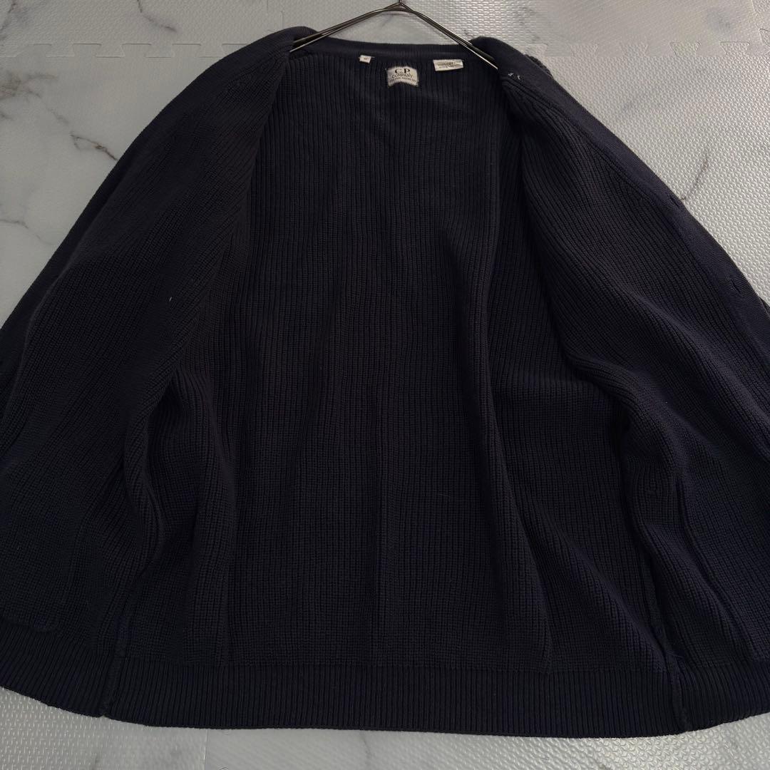 ✨シーピーカンパニー　C.P.COMPANY ケーブルニットカーディガン紺
