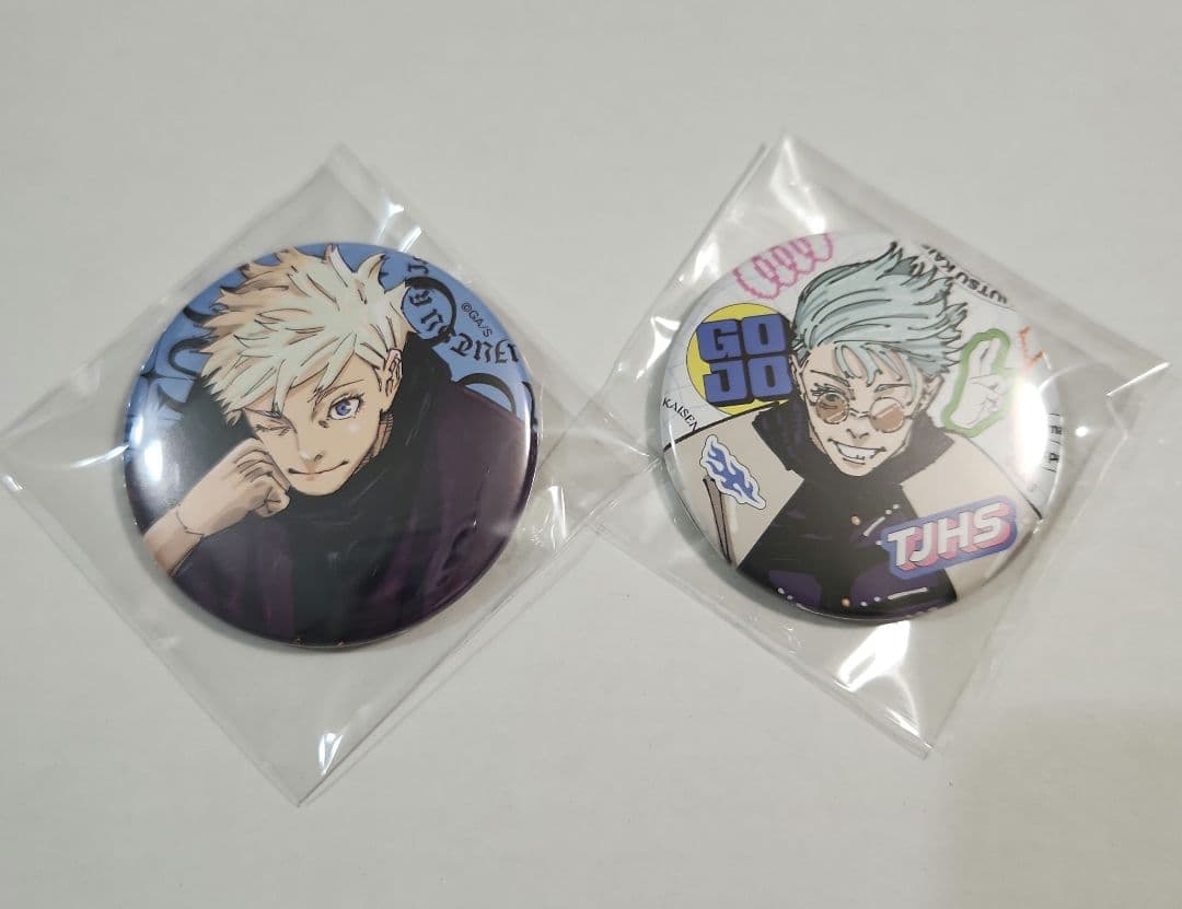 呪術廻戦 キャラクター缶バッジ GIGA 五条 - メルカリ