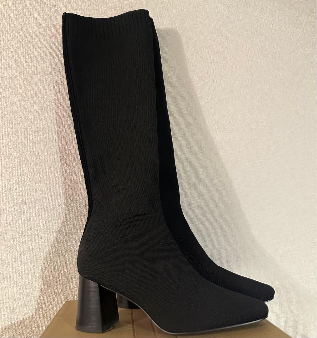 メリクリセール価格中！【ブラック Mサイズ】鈴木亜美さん ニット