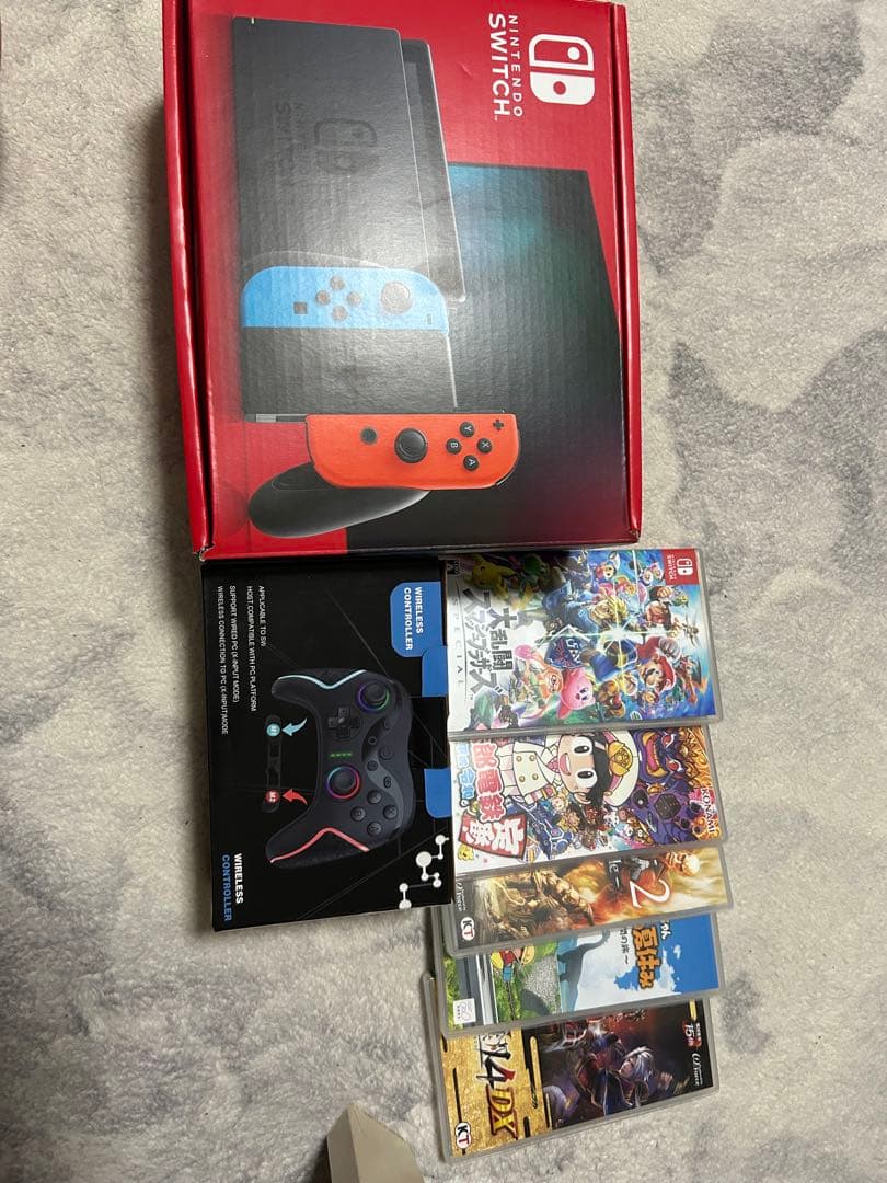 お得セットNintendoSwitch本体プラスカセット5本付き➕コントローラー Nintendo Switch 新品Nintendo 2（日本語・国内専用）[Pokemon LEGENDS