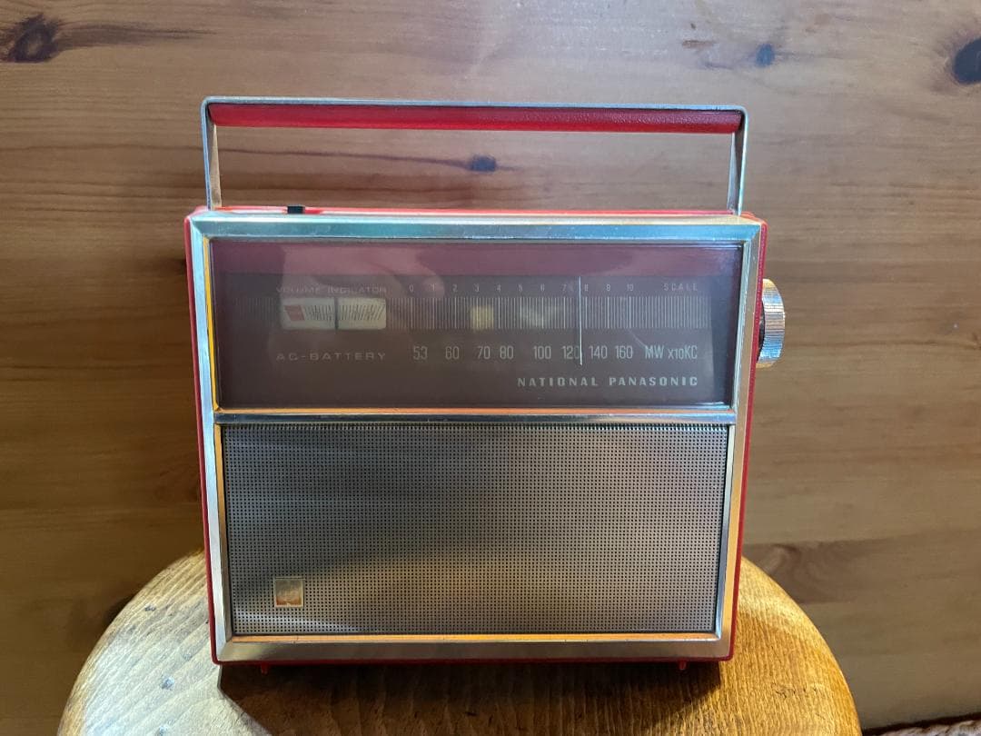 National Panasonic レトロラジオ（ジャンク品） - メルカリ