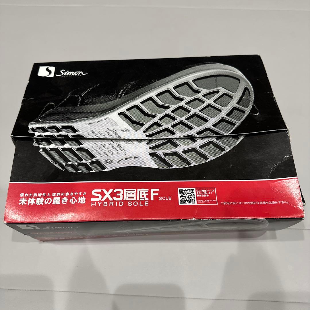 Simon SL22-R 安全靴 27.0cm 黒/赤