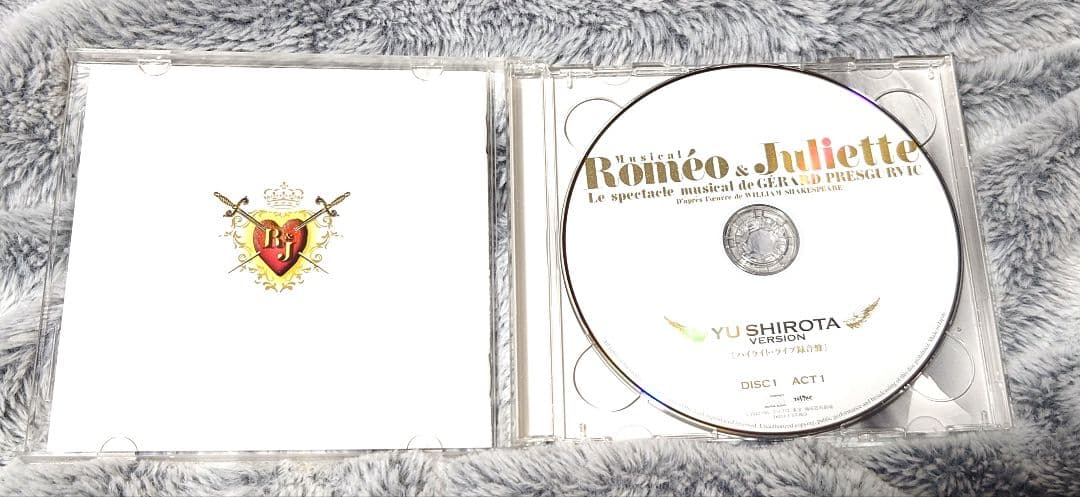 東宝 ロミオ&ジュリエット 城田優バージョンCDライブ収録 ロミジュリ
