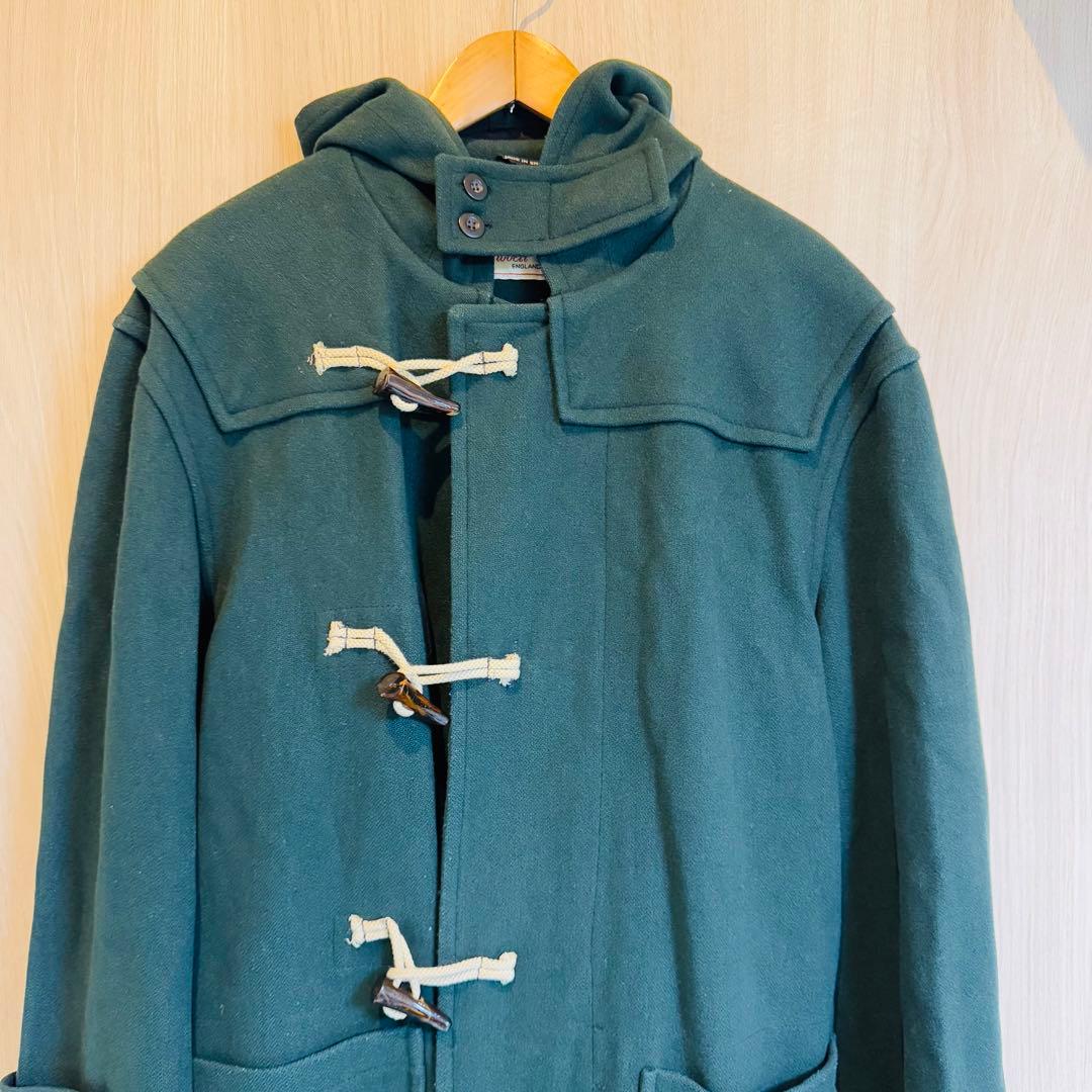 希少】 モンゴメリー チベット 英国製 ダッフルコート グリーン