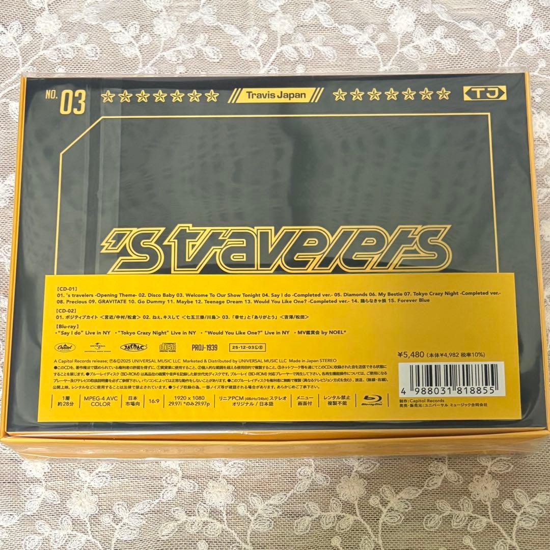 s travelers Blu-ray FC限定盤 Travis Japan