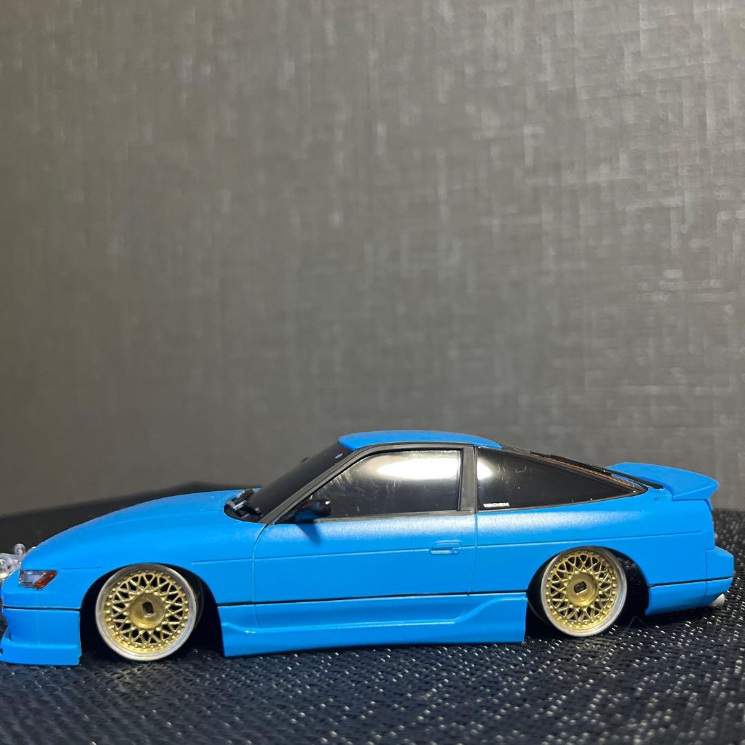 ミニッツシルエイティ ライトブルー フルエアロ Rグリル 角目 - メルカリ