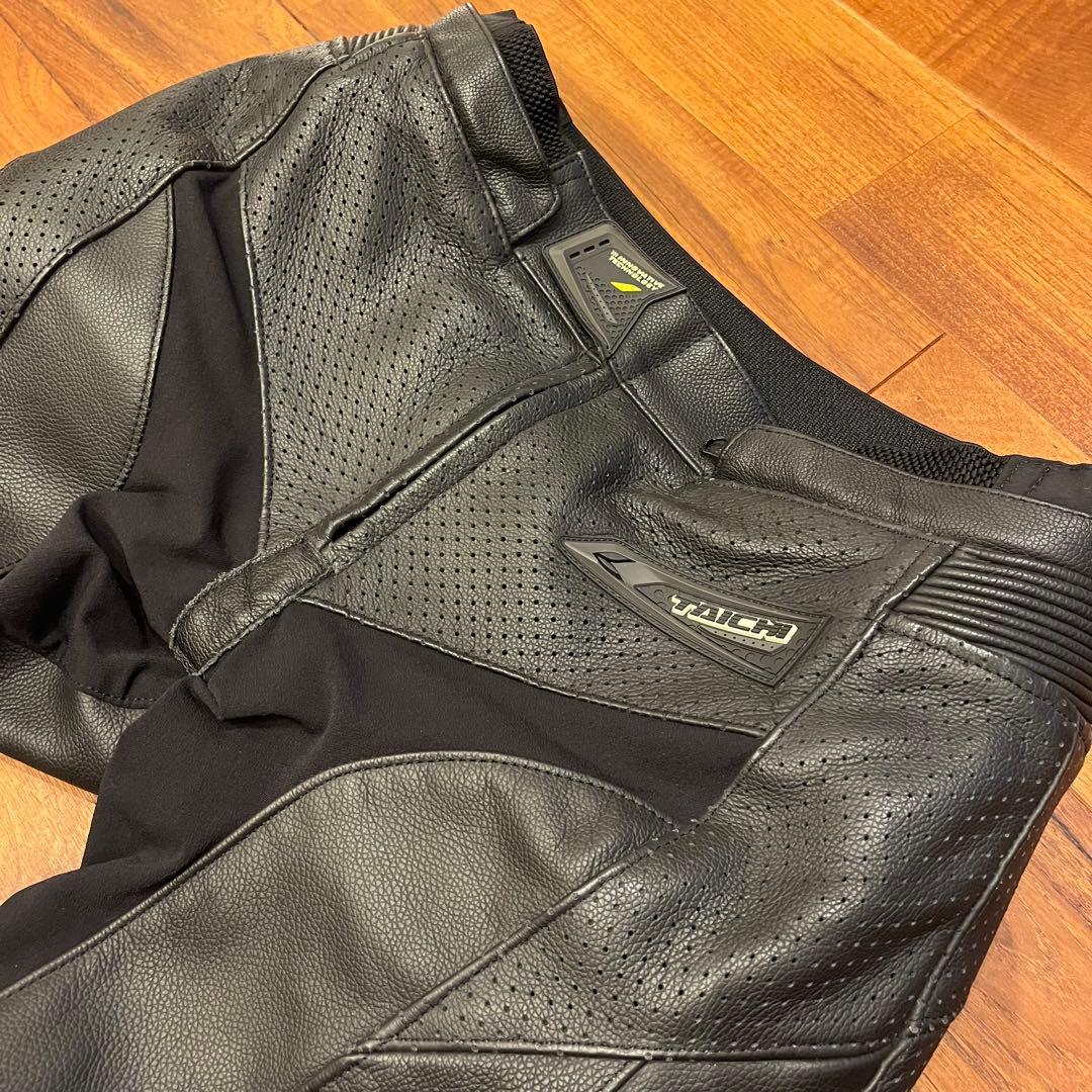 RSタイチ レザーパンツ黒 サイズLW RS TAICHI 牛革 - メルカリ