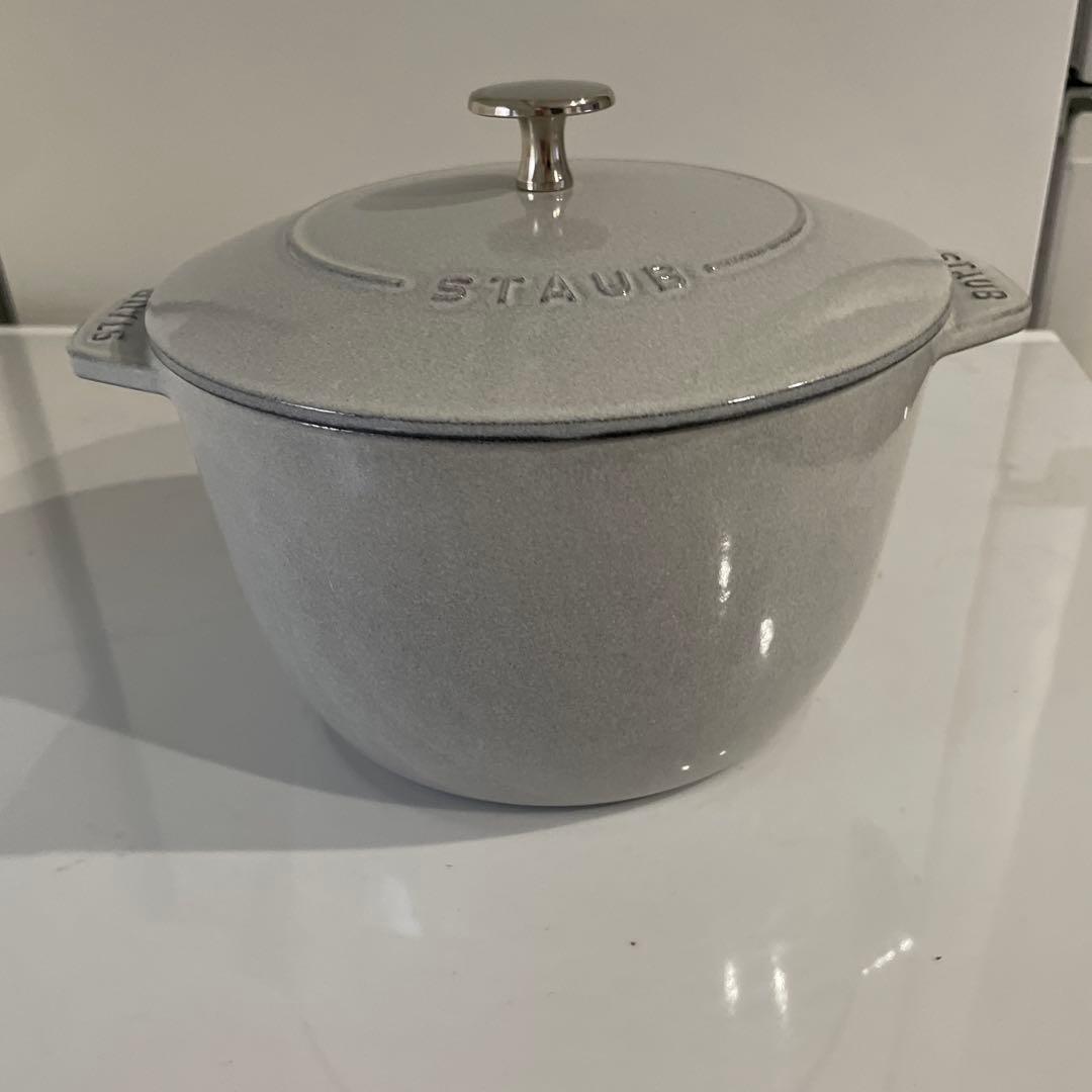 staubストウブ ファミリーライスココット グレー20cm グレー20cm staub