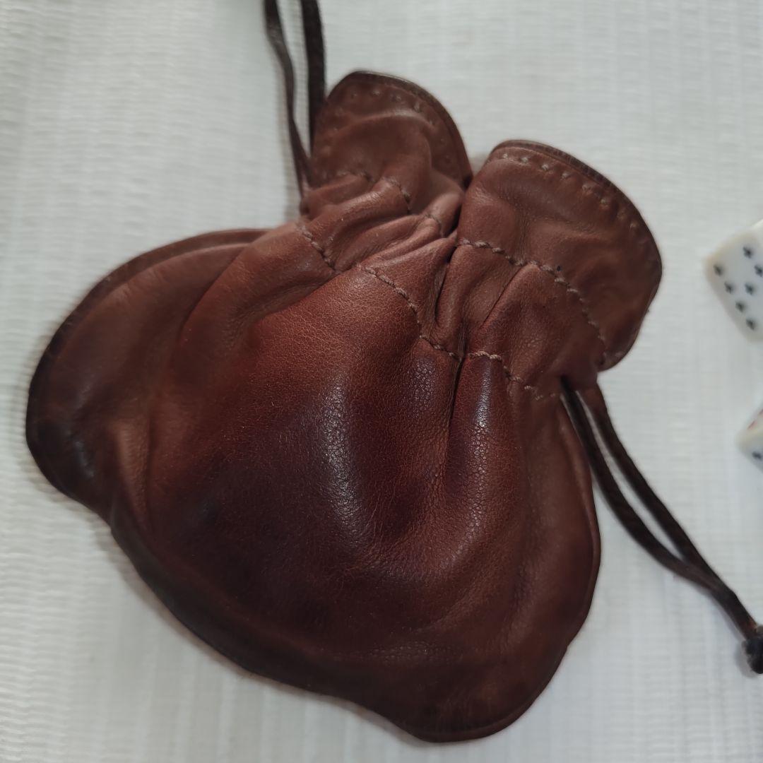 レア・珍品】エルメス ヴィンテージ 革ポーチ ダイスセット サイコロ