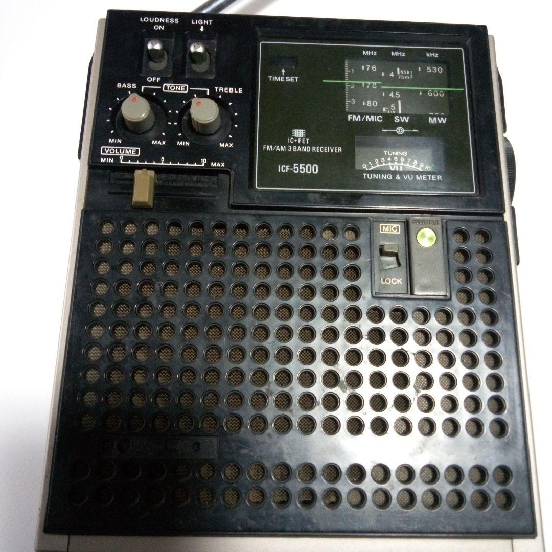 SONY ICF-5500 家庭用ラジオ - メルカリ
