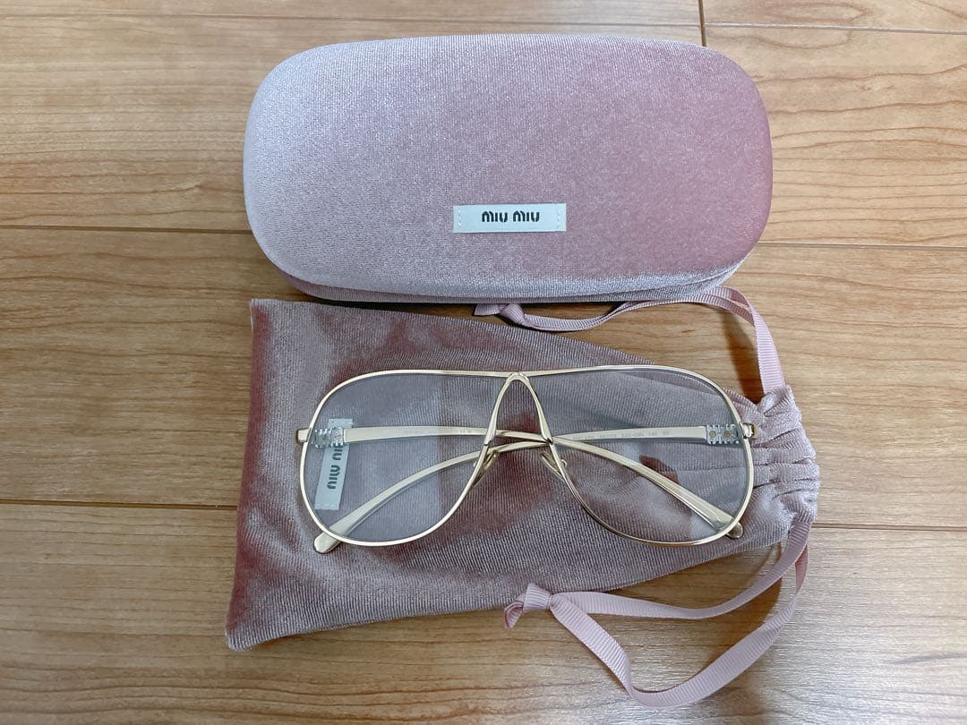 ミュウ オンブレ サングラス eyewear メガネ 正規品 ミウッチャ プラダ