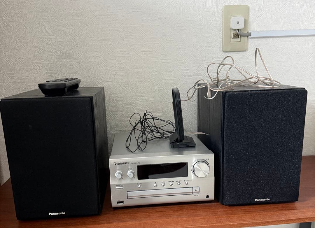 【板橋手渡】Panasonic SC-PMX90 パナソニック Panasonic ミニコンポ シルバー SC-PMX90S の通販
