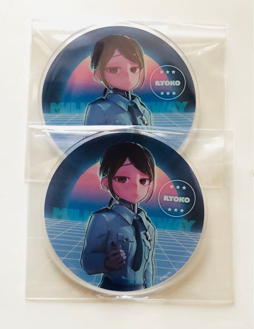 ミルキーサブウェイ Gratte トレーディングアクリルコースター