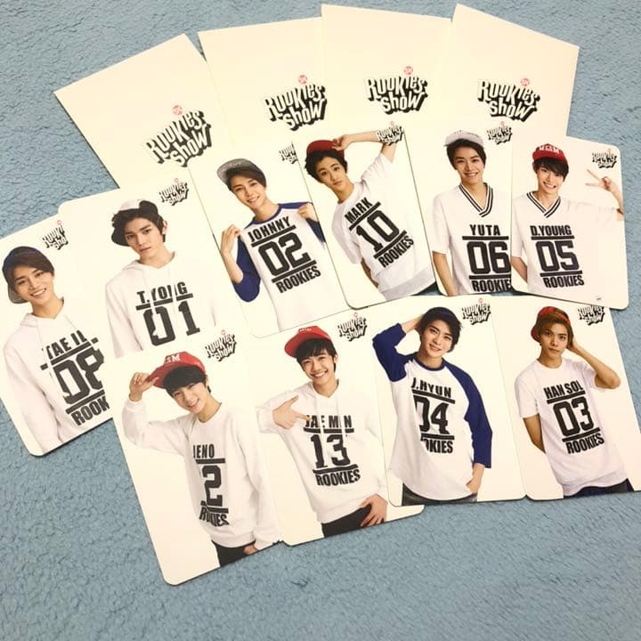 sm rookies show トレカ　nct127 nctdream nctu NCT DREAM TOUR THE DREAM SHOW 4 DREAM THE FUTURE TIME NOTE