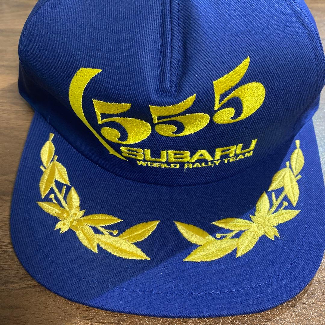 激レア スバル 555 Subaru World Rally Team 帽子 - メルカリ