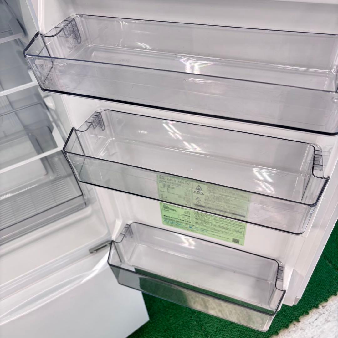 730 東芝 冷蔵庫 100L強 小型 一人暮らし 右開き 2ドア 国内モデル