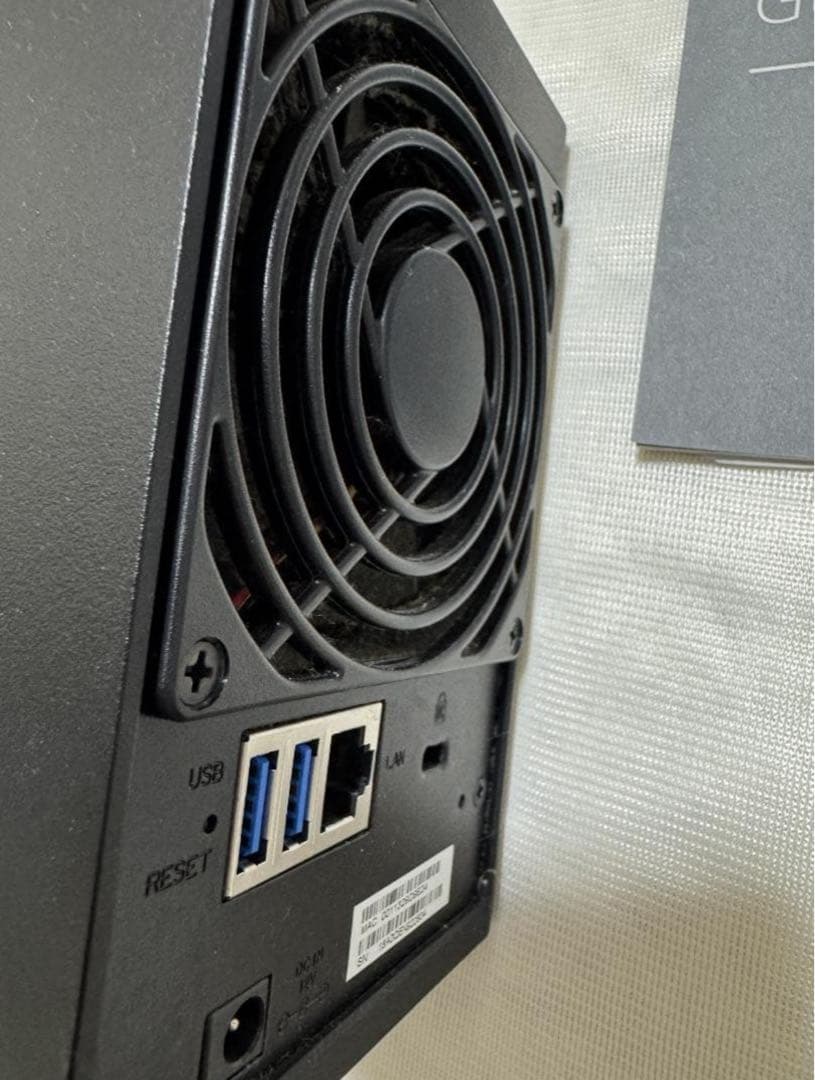 Synology DS218 NAS IronWolf 8TB×2 16TB - メルカリ