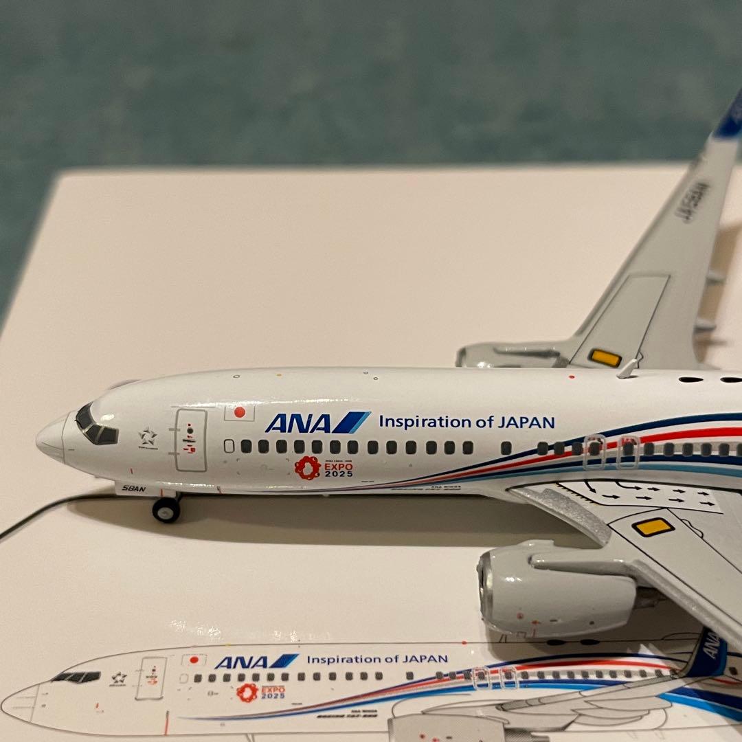 ANA 737-800 JA58AN Expo 2025 JC 1:400 - メルカリ