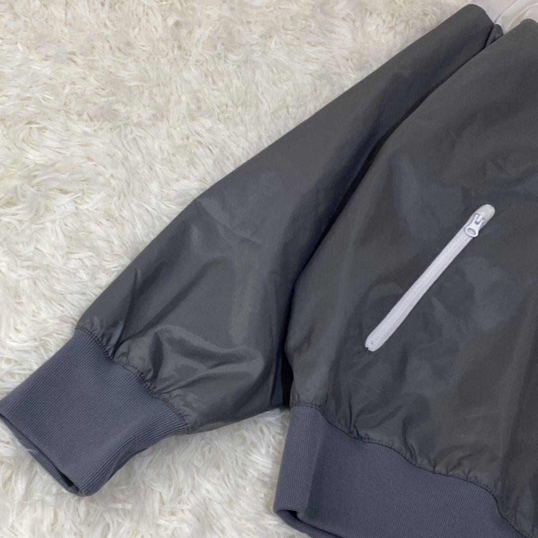 極美品 NIKE ナイキ ウインドランナー ナイロンジャケット 白 グレー