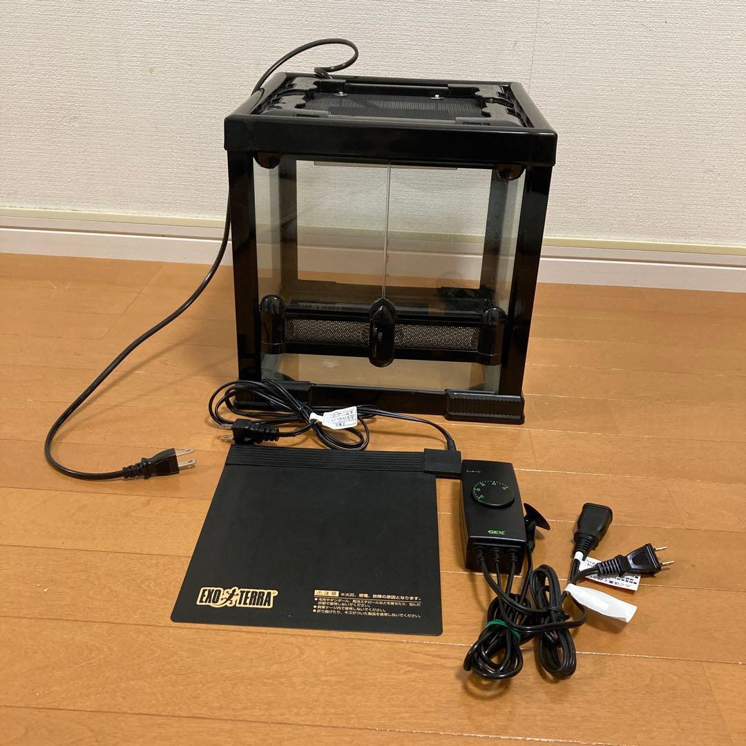 爬虫類飼育ケージ 4点セット 爬虫類ケージ スドー レプティギア 365 爬虫類飼育セット | チャーム