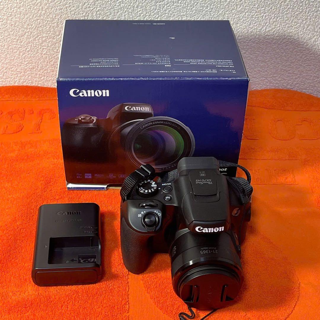 Canon PowerShot SX70 HS PSSX70HS ブラック Canon PowerShot SX70 HS 20.3 Megapixel Digital Camera Black