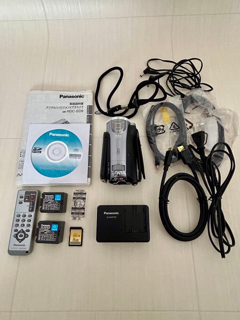 Panasonic HDC-SD9 デジタルハイビジョンビデオカメラ - メルカリ