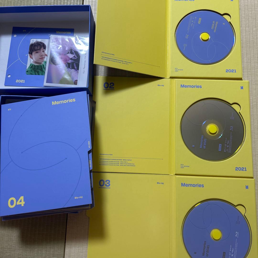 BTS Memories 2021 Blu-ray ジョングク - メルカリ