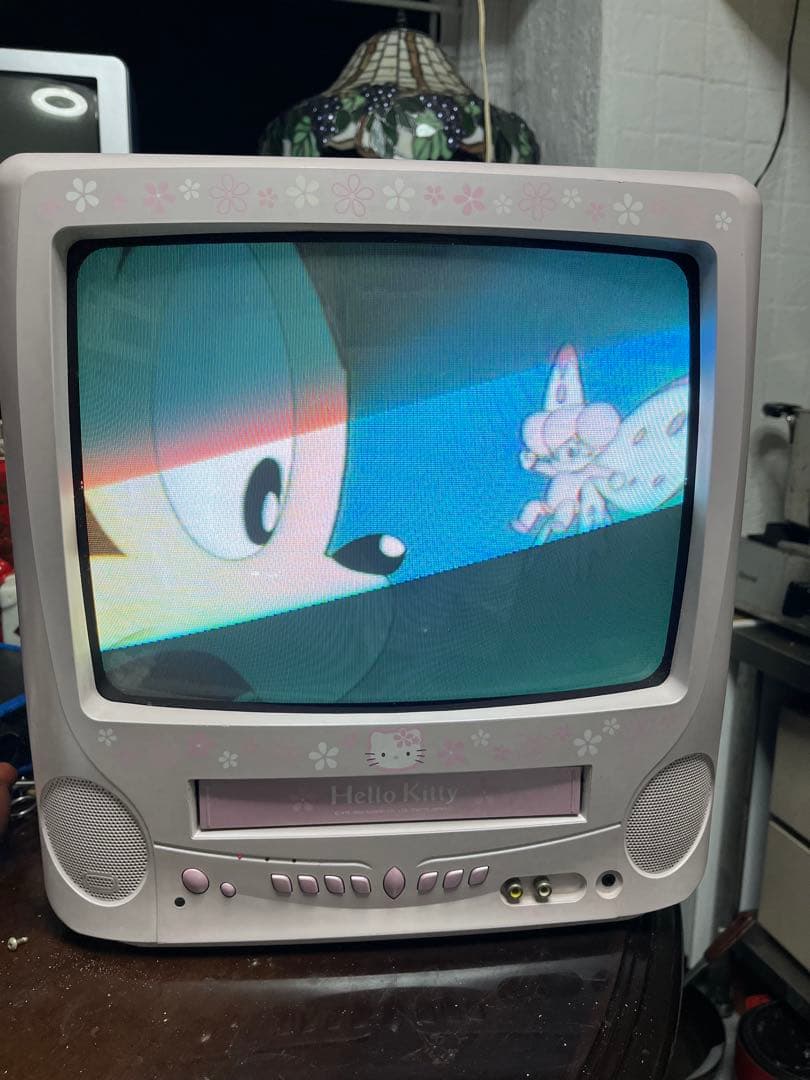 Hello Kitty ブラウン管テレビ ピンク 日立 ハローキティ ブラウン管 テレビ - メルカリ