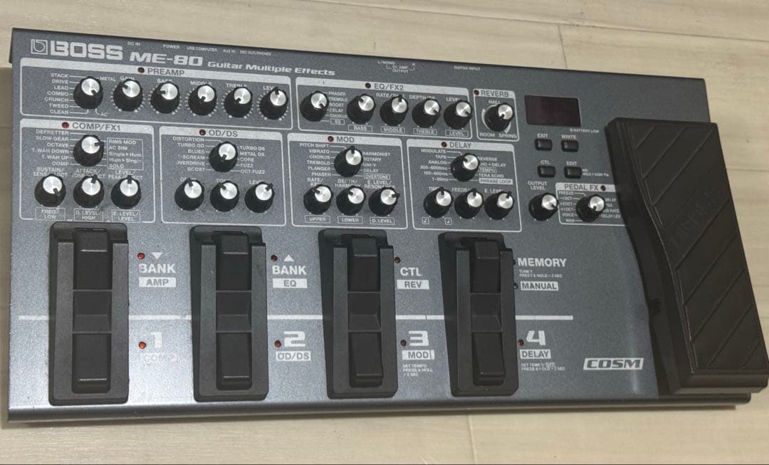 BOSS ME80 マルチエフェクター 新感覚マルチエフェクター BOSS ME-80を使いこなそう！｜島村楽器