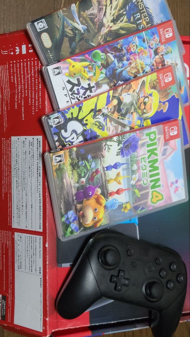 任天堂スイッチ　プロコン　　スプラ　ピクミン　モンハン　スマブラ ゲオ公式通販サイト/ゲオオンラインストア【新品】Nintendo