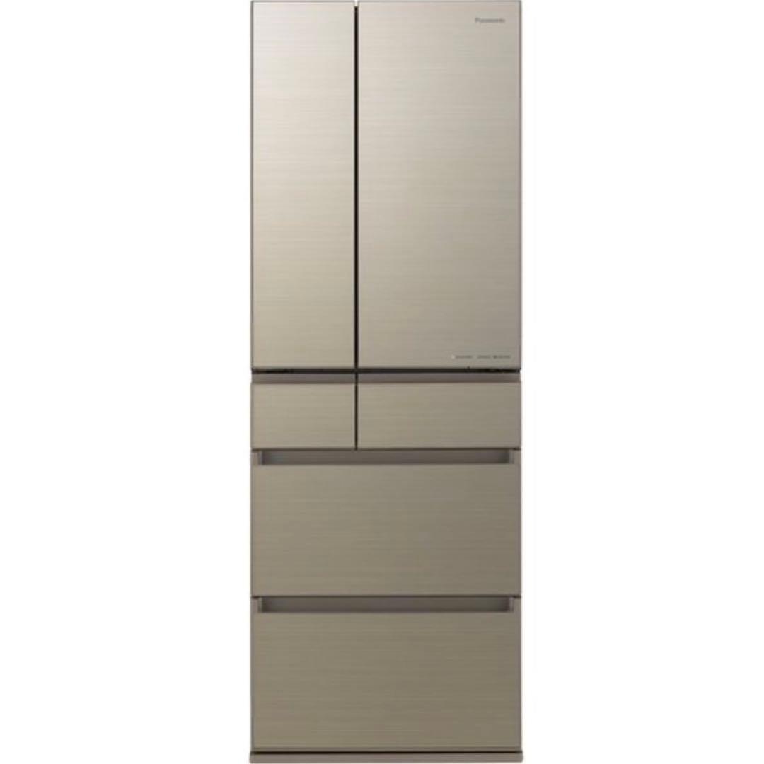 SALE中】 Panasonic 500L 観音開き冷蔵庫、ナノイー木目調 - メルカリ