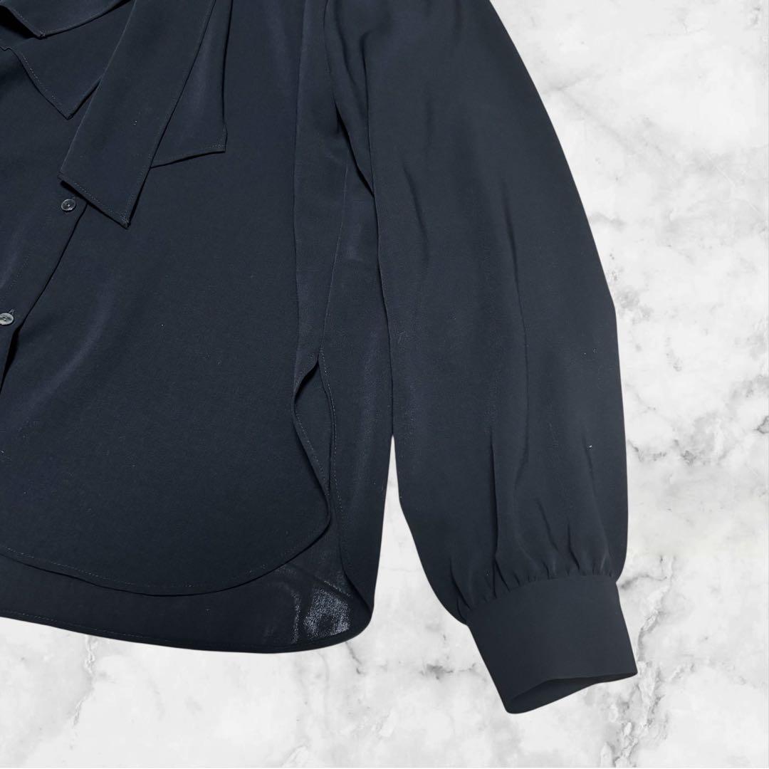 美品】2024年製 ガリャルダガランテ フィネスボウタイブラウス とろみ