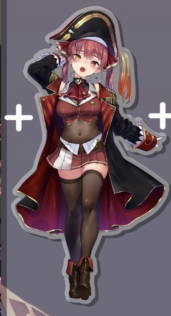 宝鐘マリン マリン船長アクリルスタンド あかさあい - メルカリ