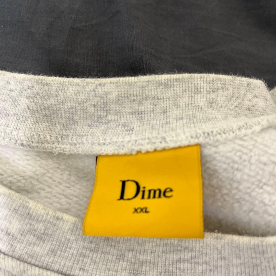 Dime グレー/アッシュスウェット XXL - トップスファッション 通販