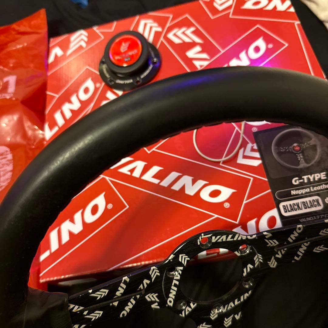 VALINO G-TYPE ステアリング 本体 Φ340/40 ブラック - メルカリ