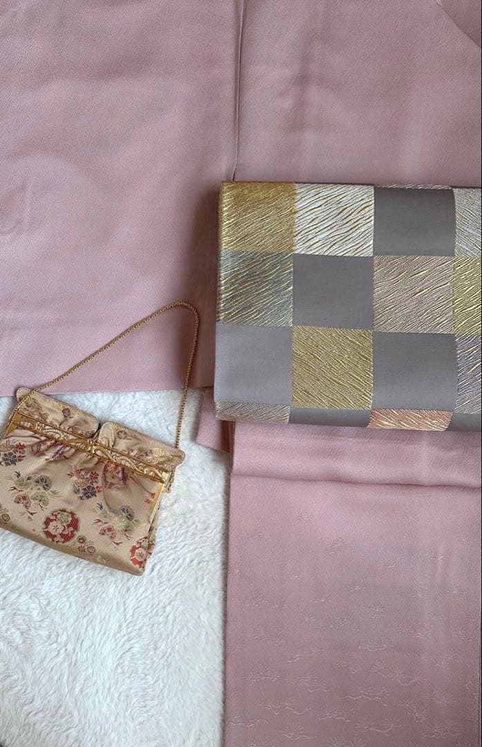 専用ページ【田中工芸織物 祥園謹製】西陣織 六通袋帯 金糸使用 - メルカリ