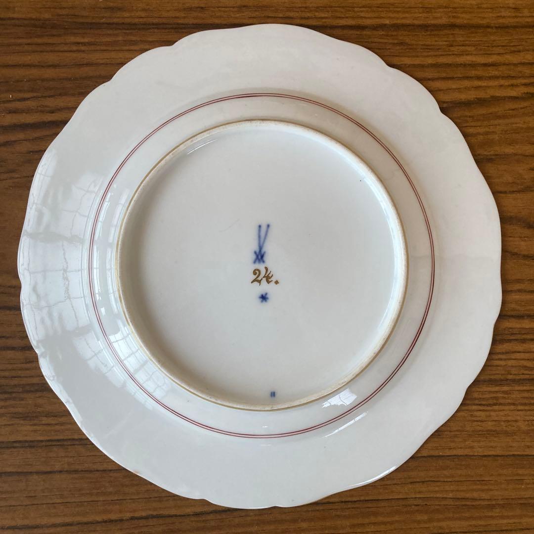 アンティーク マイセン 飾り皿 シノワズリ 額装 - メルカリ