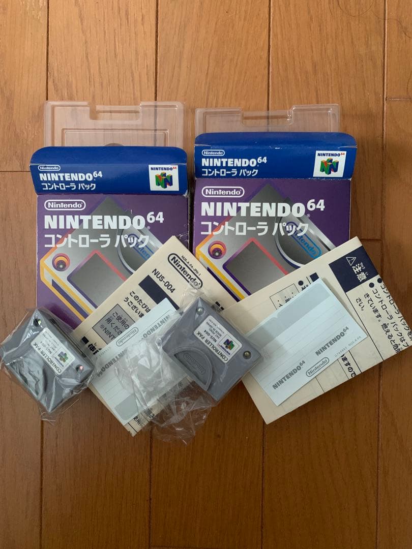 ☆美品☆ Nintendo64 コントローラ パック NUS-004 2個セット - メルカリ