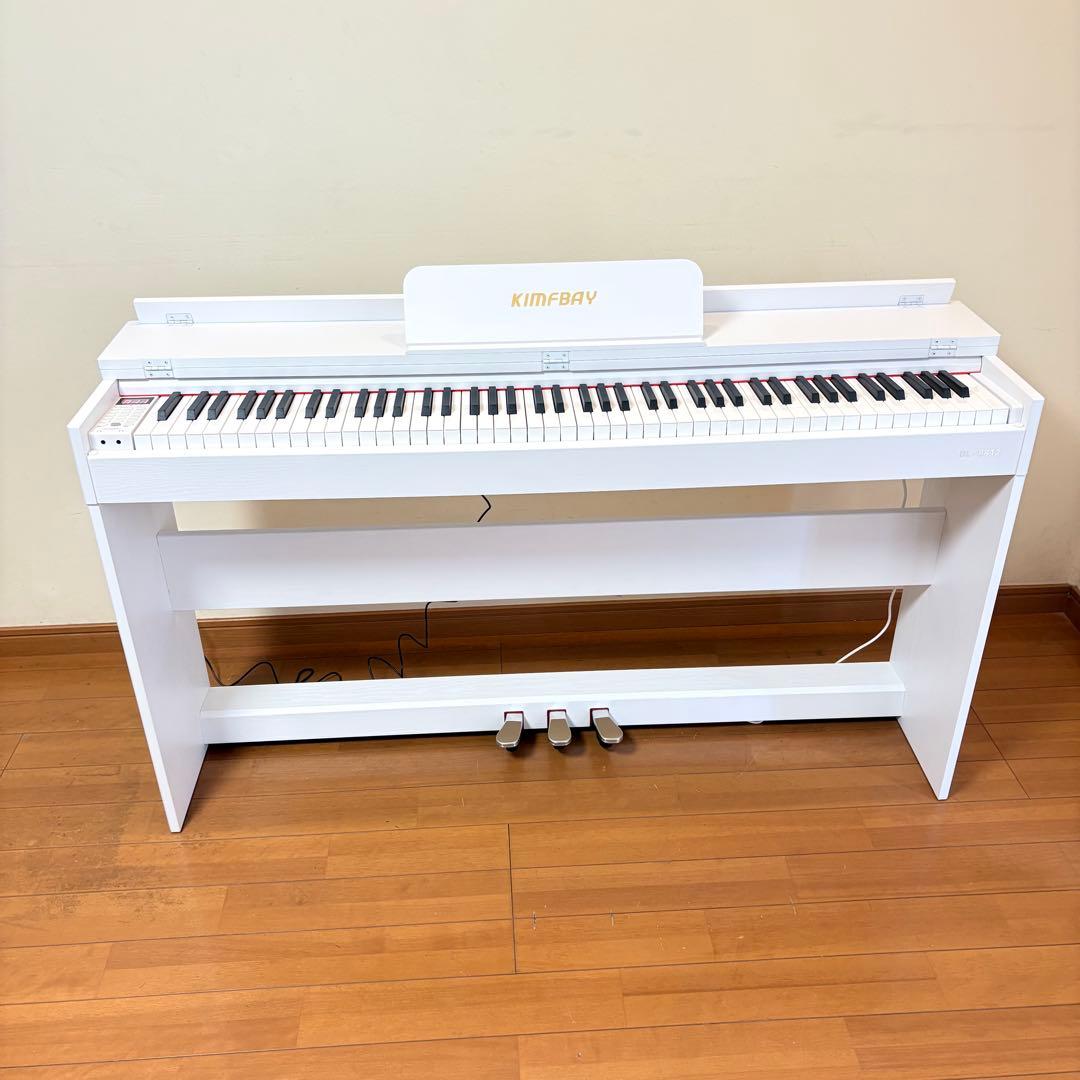極美品・2024年製】 KIMFBAY 88鍵盤 電子ピアノ BL-8812 - メルカリ