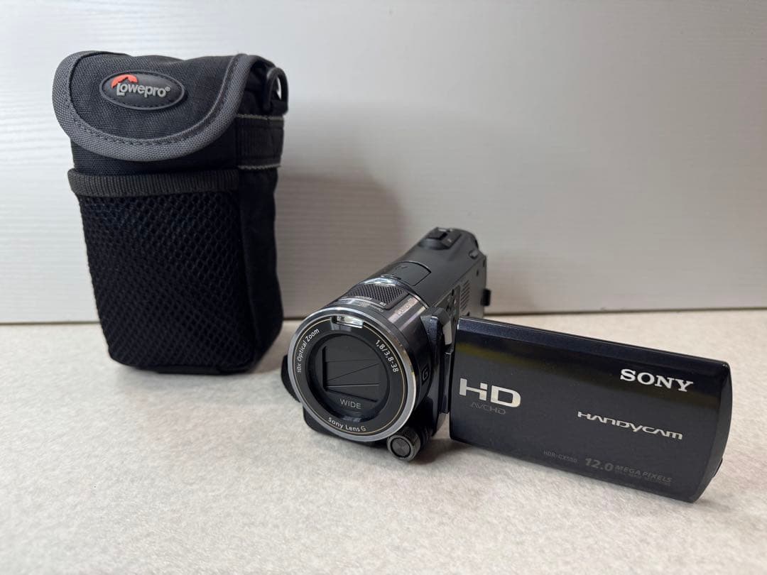 SONY HDR-CX550V ハンディーカム Sony HDR-CX550V Handycam® HD camcorder with built-in GPS receiver