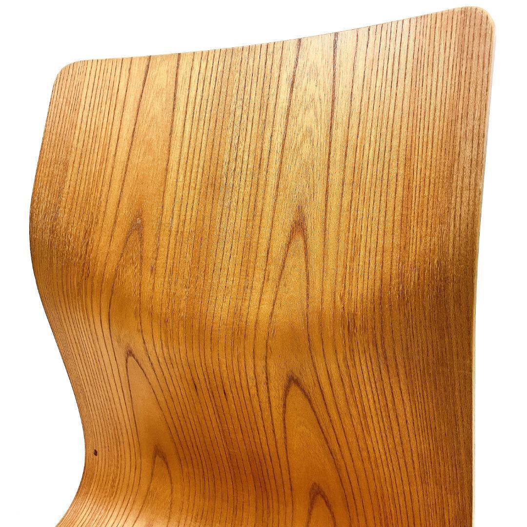 Tendo 天童木工 座椅子 2脚セット 藤森健次 曲げ木 ケヤキ板目