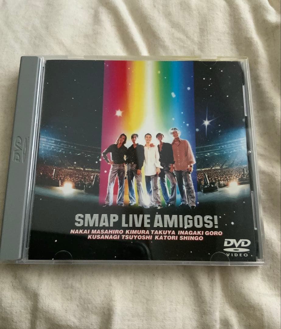 SMAP LIVE AMIGOS！・DVD・帯付き。スマップライブアミーゴズ - メルカリ