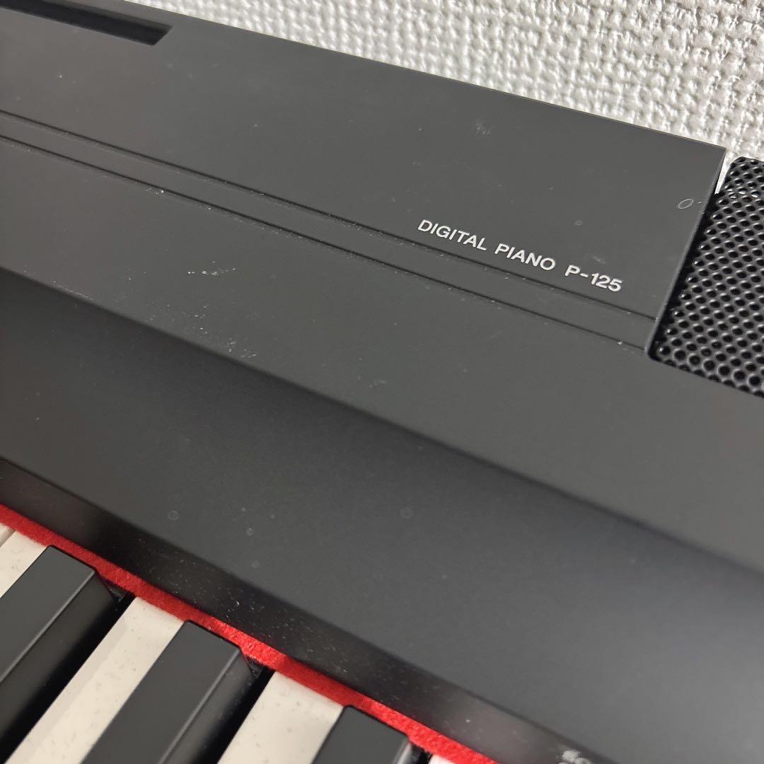 受け渡しor配送料別途】YAMAHA P-125 ピアノ（外部スタンド付） - メルカリ